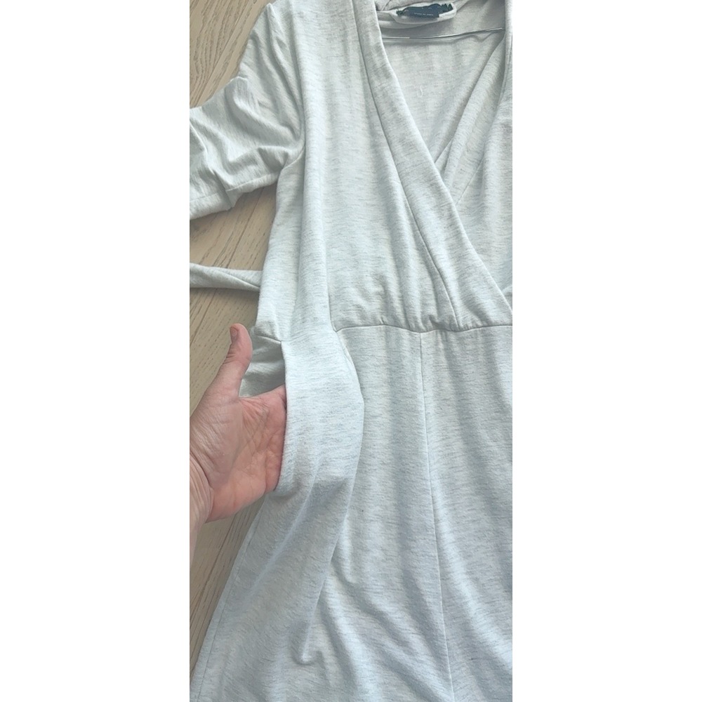 HATCH Nurse-to-Errands Womens 0 Oatmeal Tencel Nursing Maternity Jumpsuit Belted - Picture 11 of 12